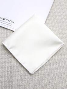 1 Stück einfarbiges Herren Einstecktuch, geeignet für Geschäft, Lässig, Party und als Geschenk - Verschiedenfarbig - Übersicht 18