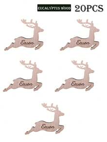 Personalisierte Rentier Glas Dekorationen, individuelle Weihnachts-Weinglas Dekoration, personalisierte Namens-Ornamente, individualisierbare Weihnachtsgeschenke, Weihnachtsparty, Frohe Weihnachten, Rentier, Weihnachten, DIY Ornamente, Weinglas Ornamente, Heimdekoration, Geburtstagsgeschenke, Mama, Papa, Familie, Freund - Stil A - Übersicht 18