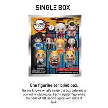 Crunchyroll 鬼灭之刃官方授权盲盒3D立体人偶钥匙扣盲袋神秘动漫人偶钥匙圈收藏品，包含炭治郎、祢豆子、善逸、伊之助等角色，随机一款，是完美的圣诞礼物，也适合放在背包、钱包等处，是动漫收藏的理想之选。 - Series 5 - 查看 3