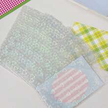 Pagini de rezervă A7 10/20 buc, Pagini interioare transparente, Carte cu autocolante 3D în relief, Album cu autocolante, Pagini de rezervă pentru album foto A7 cu foi libere - Multicolor - Vizualizare 5