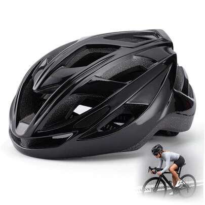 1 pieza  Casco Bicicleta para Hombre y Mujer, Juego de Accesorios para Bicicleta, Casco de Bicicleta con Accesorios a Prueba de Viento e Insectos, adecuado para bicicleta de montaña y de carretera para adultos y jóvenes, protección ajustable de calidad con flujo de aire integrado para ciclismo de montaña y carretera