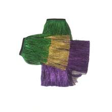 Awevudst 1 Pair Women Fringe Boots Cover Boot Sleeves Costume St Patrick'S Day Boot Cuffs Metallic Tassel Leg Warmers For Party Clubwear Home  Gras - 綠色 - 查看 5