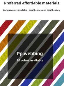 1pc Standard Pet Leash, Dog Walking Lead, Cat Leash For Free Movement, Traction Rope For Small/Medium Pets, Available In Multiple Colors - Multicolor - View 3