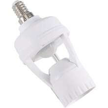 Kit Of 4 Motion Sensors For E27 Socket Lamps With Presence Sensor, Bivolt 110V~220V Max 60W - trắng - Xem 8