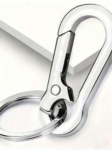 重型钥匙扣夹，弹簧扣钥匙圈链快速释放，男女通用钥匙挂钩