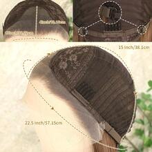 13X4 Brown Layered Wigs HD Lace Front Wigs HD Lace Frontal Wigs Short Curly Lace Front Wig Pre Plucked Glueless Layered Straight Wig Breathable Cap Easy Install Wig Free Part Heat Resistant Fiber Wig For Women For Party Vacation Daily Used 22 Inch - Light Brown - 查看 8