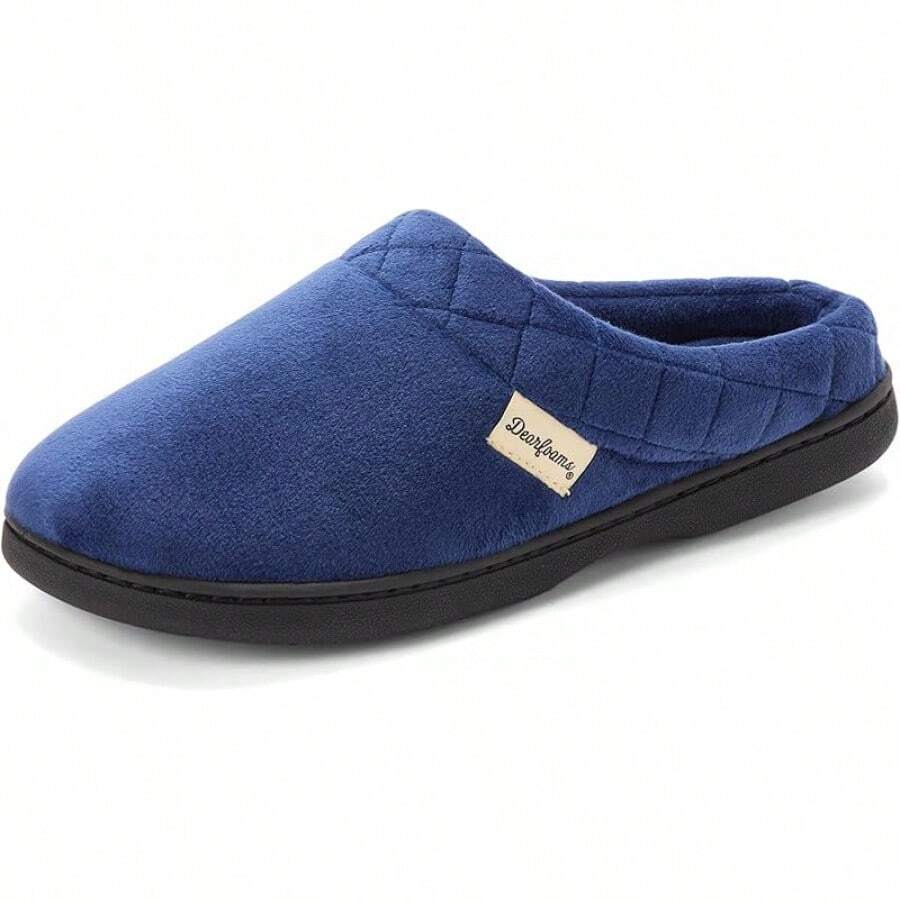 Dearfoams - Zuecos de terciopelo de microfibra Darcy de espuma viscoelástica para mujer - Chaqueta - Ver 1