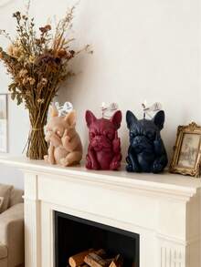 Interesting Pet Dog Incense Candle, Ornament, Prop For Photography, Joke Gift, Animal Incense Candle - Perfect As A Gift For Family And Friends, Aromatherapy Candle, Suitable For Outdoor Activities On Birthdays, Valentine's Day, Or Mother's Day, Valentine's Day/New Year - Multicolor - View 6