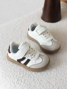 1双儿童休闲运动鞋，春季男童运动鞋，女童软底运动鞋 - 黑色 - 查看 5