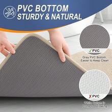 OLANLY Thick Memory Foam Bath Mat Rug 24x16, Extra Soft Absorbent Bathroom Rug, Quick Dry Bath Mats, Non-Slip, Machine Washable Carpet For Bathroom, Tub And Shower, Home Decor Accessories, Beige,24inchx16inch,Beige - 米色 - 查看 5
