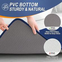 Thick Memory Foam Bath Mat Rug 47x20, Extra Soft Absorbent Bathroom Rug, Quick Dry Bath Mats, Non-Slip, Machine Washable Carpet For Bathroom, Tub And Shower, Home Decor Accessories, Navy,47inchx20inch,Navy - Navy - 查看 5