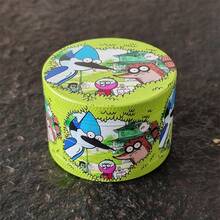 New Cartoon Woodpecker Design Herb Grinder, 4-Layer Zinc Alloy Metal Grinder, Manual Crusher - Essential Tool For Rolling, Smoking Accessory, Great Gift For Smokers - Green - View 2