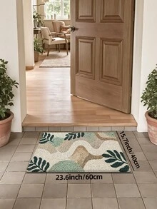 DAJIANG 1pc Woven Texture Door Mat Runner Area Rug, Multi-Color 3D Retro Print Pattern Cashmere Rug Carpet, Suitable For Bathroom, Kitchen, Entryway, Hallway, Bedside, Living Room, Bedroom, Washable, Anti-Slip Backing, Suitable For Christmas, Thanksgiving, Valentine's Day, Christmas Decoration, Christmas Decor, Decorative Rugs, Bathroom Accessories, Room Decor Set - Multicolor - View 16
