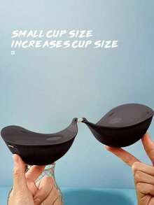 5cm Thick Invisible Bra/Breast Enlargement/Push Up,Shaping Small Breasts Strapless Bra Enhance Cleavage,Suitable For Strapless Dress Evening Gown,Wedding Dress Super Push Up Bra, - Multicolor - View 14