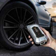 [Portable Air Compressor] Acmount Cord Car Air Inflator | 150 PSI Fast Inflation, Easy To Use, Longer Lasting, For Cars, Bikes, Motorcycles & Sports Balls - Black - View 2