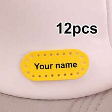 Custom Name Daycare Labels,Personalized Name Labels,Customized Cartoon Pattern Labels,Customizable Birthday Gifts,Name Tags,Suitable For Sewing On Garments,Quilts,Backpacks,Hats,Dolls,Stationery,Birthday Gifts,Anniversaries,Back To School Supplies,School,Friends,Students,Mother,Family - Style a - View 16