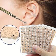 600 片耳穴贴片，按摩按压种子贴片，用于放松、穴位按摩
