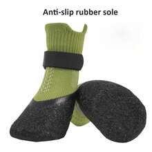 1 para butów dla dużych i średnich psów – ochraniacze na łapy odporne na warunki atmosferyczne, z antypoślizgową podeszwą i lekko wodoodporną konstrukcją – zimowe buty śnieżne, osłona na gorący letni chodnik, niezbędny element garderoby na deszczowy dzień, sprzęt do outdoorowych przygód, pomoc dla starszych psów, ochraniacz na podłogę z twardego drewna, sprzęt