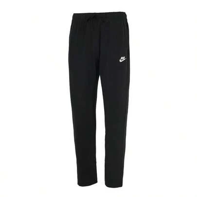 Nike Men's Knit Straight Leg Pants, NSW CLUB PANT OH JSY Knit Casual Running Fitness Sweatpants, BV2767-010
