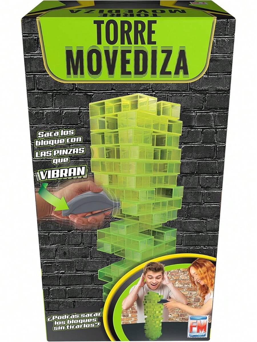 Fotorama Torre Movediza Juego de Mesa 2+ Años Niños Acrílico Neón - 1 - Ver 1