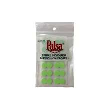 Fly, Palsa Strike Indicator Pinch - on - Floats, 24 Count Color Choice - Lima/Verde - Ver 3