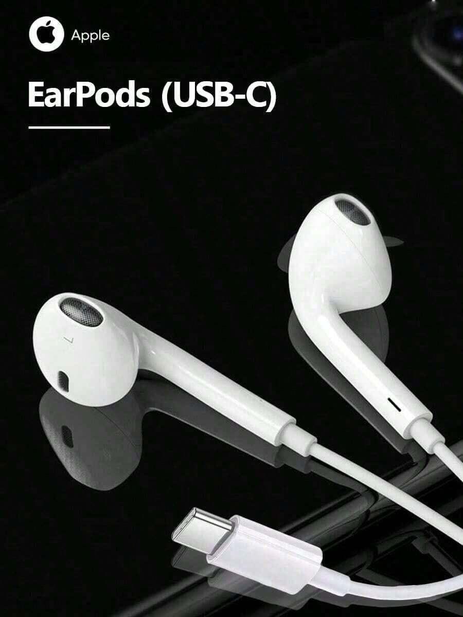 Apple Apple/Apple Original EarPods Wired Headphones USB-C Connector Genuine - 白色 - 查看 1