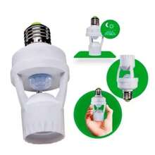 Kit Of 4 Motion Sensors For E27 Socket Lamps With Presence Sensor, Bivolt 110V~220V Max 60W - trắng - Xem 6