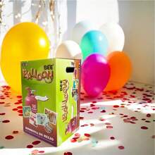 Bombona de helio. 50 balones de 23 centímetros. ( Incluido 6uni globos) - Rosa - Ver 1