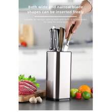 [1 Pack] Knife Storage Rack Kitchen Supplies Knife Holder Multi-Functional Household Knife Box