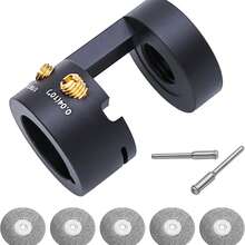 Electrode Sharpener Multiple Angles TIG Welding Electrode Grinder Rotary Tool With Connecting Rods Cutoff Slot For Welding Aids - Black - View 11