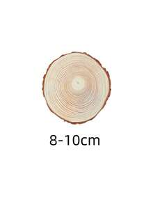 未完成的天然树皮木片圆盘杯垫木质杯垫件工艺木制套件圆形工艺品圣诞饰品DIY树皮工艺品乡村婚礼阳光旅行凉爽返校