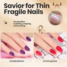 Beetles Christmas Nail Polish Set, 6 Colors Quick Dry Jelly Nail Polish Kit, Winter &Amp; Fall Sheer Jelly Syrup Nails Enchanted Night Gifts For Women Salon DIY Manicure Kit - 軍綠色 - 查看 5