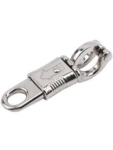 Silver Equestrian Supplies, Zinc Alloy Reins, Hooks - Silver - View 8