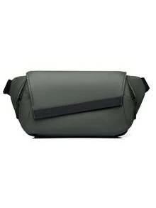 Bolso de mensajero para hombres, bolso de hombro y pecho, diseño de doble propósito, para ir y venir, ciclismo, multiescenario, adaptable, con capacidad de almacenamiento por capas, adecuado, ligero, duradero, destacado, de moda y con detalles de moda, exhibición completa de la trama - Multicolor - Ver 8