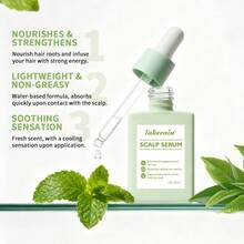 Lakerain 清爽纯植物头皮精华液，改善脱发，增加发量，清新自然香氛，滋养头皮，强韧发丝，去除油腻感 - 綠色 - 查看 4