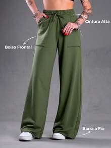Kit 1 Sweatpants - Verde Oliva - Ver 2