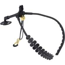 Correa de Hombro Doble para Saxofón, Arnés Ajustable con Correa para el Cuello para Saxofón Alto Tenor con Broche Giratorio - 1 - Ver 4