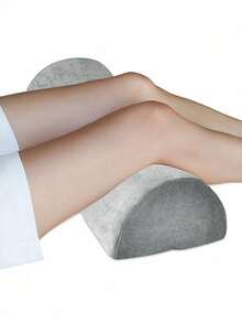 1pc Semicircle Beauty Salon Leg Pilow Rest Pad Neck Pilow Memory Foam Contour Orthopedic Washable Pilowcase Ergonomic Side Sleeper - Multicolor - View 8