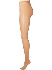 Women's Ultrasoft Microfiber Footed Tights - Classic Light Toast - View 4