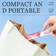 20 piezas de enjuague bucal con sabor a menta/limón/melocotón, tamaño de viaje, desechable, proporciona cuidado dental y purificación, aliento fresco duradero, limpia y cuida los dientes, sabor agradable, limpia los dientes, promueve un entorno bucal saludable y ayuda a eliminar la vergüenza de los problemas bucales, adecuado para viajes y después de las comidas. - Multicolor - Ver 10