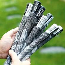 10pcs Golf Grips, Classic Durable Plus Rubber Wooden Shaft - Multicolor - View 8