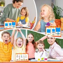 60PCS Early Learning Shape Color Flashcards For Kids Montessori Teaching Aids Pre-School Educational Learning Toy - Multicolor - View 10