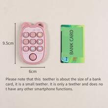 Baby Silicone Teether Toy, Realistic Teething Chew Toy For Infants - Green - View 3