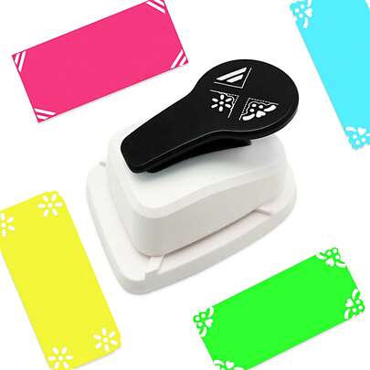 Hörnstansare för rundade hörn, pappersstansare, hörnrundare för spetsar, bärbar för korttillverkning, scrapbooking och papperspyssel