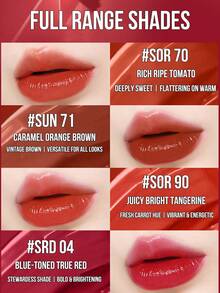 Maybelline LITTLE LIGHT TUBE LIPSTICK #SOR77 SMOKY PINK BEAN PASTE (3G/0.10OZ), Contain Hyaluronic Acid Hydrating, 1-Swipe Intense Smoky Pink Pigment, Lustrous Glassy Glow (Brightens Complexion Tube, Magnetic Clip Luxe Case, Beginner-Friendly 3-Step Application for 3D Plump Lips – Ideal for Daily Sophisticated Makeup - 美寶蓮縱情耀唇膏 Spk22 - 查看 4