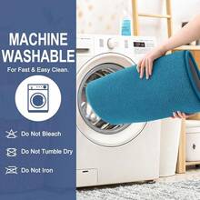 Thick Memory Foam Bath Mat Rug 30x20, Extra Soft Absorbent Bathroom Rug, Quick Dry Bath Mat, Non-Slip, Machine Washable Carpet For Bathroom, Tub And Shower, Home Decor Accessories, Peacock Blue,30inchx20inch,PeacockBlue - 孔雀藍 - 查看 7
