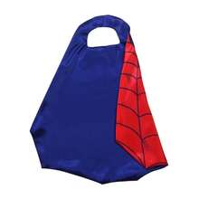 Halloween Spider-Man Costume Set For Boys, Includes Spider Cape, Mask And Wristbands