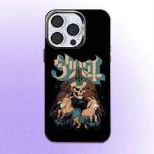 Funda para teléfono Band G-Ghost Papa IV para 17, 16, 15, 14, 13, 12, 11 Plus, Pro Max, cubierta interior plateada de color - Z6 - Ver 9