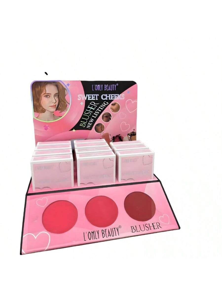 RUBOR DE POLVO COMPACTO DE ALTA DURABILIDAD Y ESTETICA