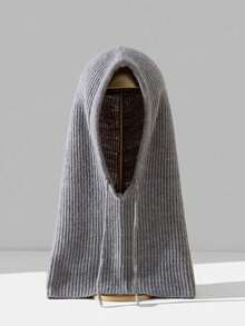 1pc New Balaclava Hat, Winter Windproof Neck Warmer Wool Hat For Women, Warm Ear Protection, Suitable For Christmas, Thanksgiving